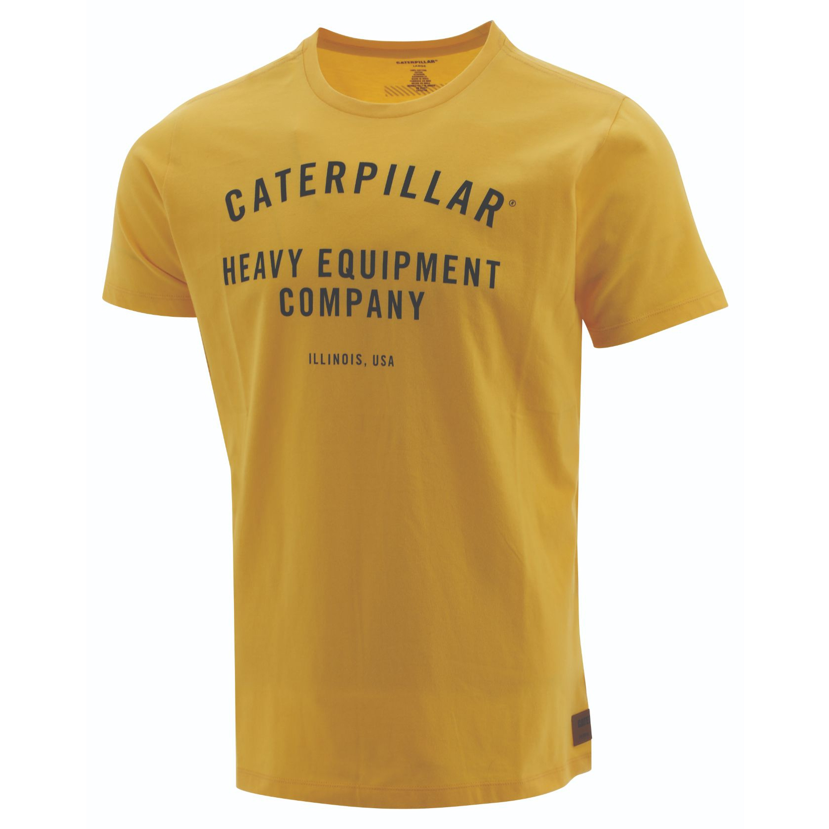 Men's Caterpillar Work Hec T-Shirts Yellow Ireland XOKP06498